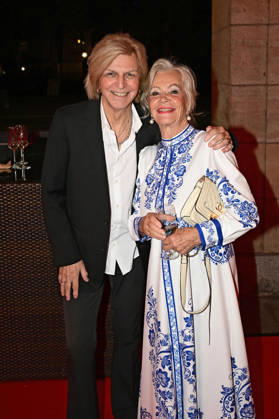 Ritchie Barton and Dorit Gäbler at the 18th Hope Gala 2026 at the Schauspielhaus Dresden, October 10, 2026 Foto:xM.xWehnertx xFuturexImagex hope_6168