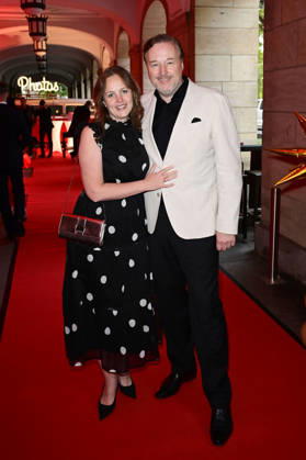 Stephan Grossmann with his wife, Lidija Grossmann, at the 18 Hope Gala 2026 at the Schauspielhaus Dresden, October 10, 2026 Foto:xM.xWehnertx xFuturexImagex hope_6189