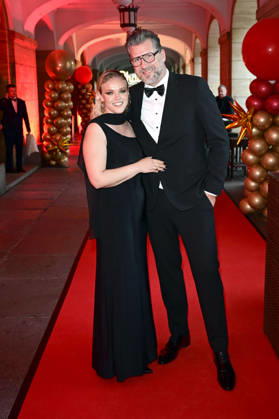 Sue Rosenblatt and Andre Stade at the 18th Hope Gala 2026 at the Schauspielhaus Dresden, October 10, 2026 Foto:xM.xWehnertx xFuturexImagex hope_6196