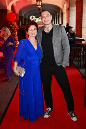 Viola Klein and Philipp Burger at the 18th Hope Gala 2026 at the Schauspielhaus Dresden, October 10, 2026 Foto:xM.xWehnertx xFuturexImagex hope_6199