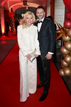 Victoria Herrmann with her husband David Böthig at the 18 Hope Gala 2026 at the Schauspielhaus Dresden, October 10, 2026 Foto:xM.xWehnertx xFuturexImagex hope_6208