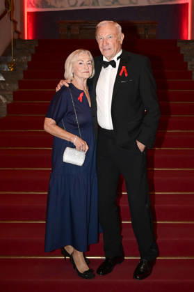 Eduard Geyer with his wife, Angelika Geyer, at the 18 Hope Gala 2026 at the Schauspielhaus Dresden, October 10, 2026 Foto:xM.xWehnertx xFuturexImagex hope_6227