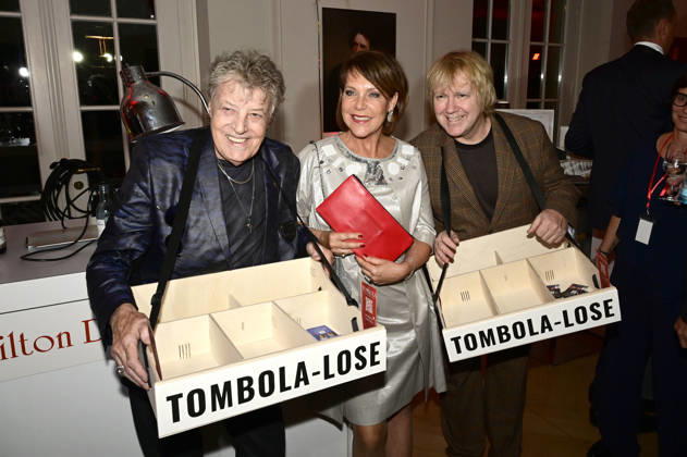 Dieter Quaster Hertrampf, Janina Hartwig, and Tobias Künzel at the 18th Hope Gala 2026 at the Schauspielhaus Dresden, October 10, 2026 Foto:xM.xWehnertx xFuturexImagex hope_6225