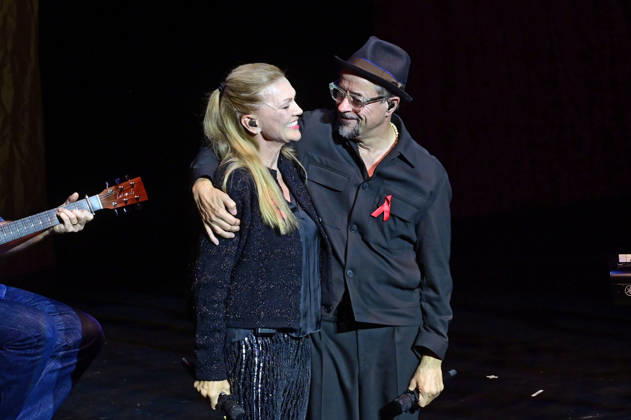 Anna Loos and Jan Josef Liefers at the 18th Hope Gala 2026 at the Schauspielhaus Dresden, October 10, 2026 Foto:xM.xWehnertx xFuturexImagex hope_6251