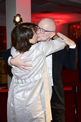 Janina Hartwig and Alexander Putz at the 18 Hope Gala 2026 at the Schauspielhaus Dresden, October 10, 2026 Foto:xM.xWehnertx xFuturexImagex hope_6265