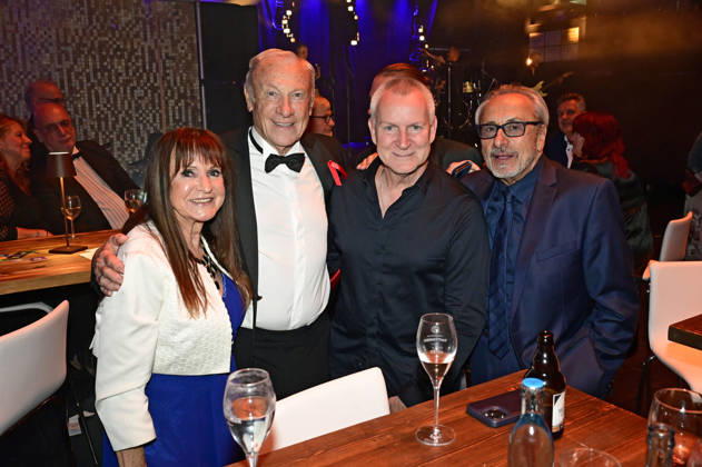 Christine Stumph, Eduard Geyer, Dirk Michaelis, and Wolfgang Stumph at the 18th Hope Gala 2026 at the Schauspielhaus Dresden, October 10, 2026 Foto:xM.xWehnertx xFuturexImagex hope_6272