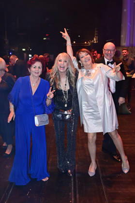 Viola Klein, Petra Zieger, Janina Hartwig, and Alexander Putz at the 18 Hope Gala 2026 at the Schauspielhaus Dresden, October 10, 2026 Foto:xM.xWehnertx xFuturexImagex hope_6296