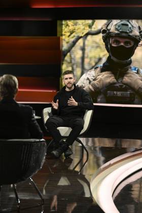 Markus Lanz with Alexander Gertz, October 26, 2026—Markus Lanz and Alexander Gertz on October 8, 2026, on *Markus Lanz*, ZDF TV, talk show, Germany, German, German man, men, paramedic, Italy, Italian, Italian, German presenter, photography, photographer, journalist, jou