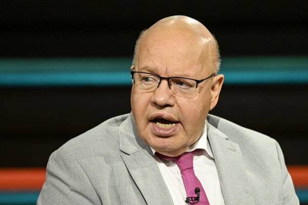 Peter Altmaier, politician, 10 26. Peter Altmaier on October 8, 2026, on *Markus Lanz*, ZDF TV, talk show, Germany, German, German man, politics, CDU, German politician, profile, speaking
