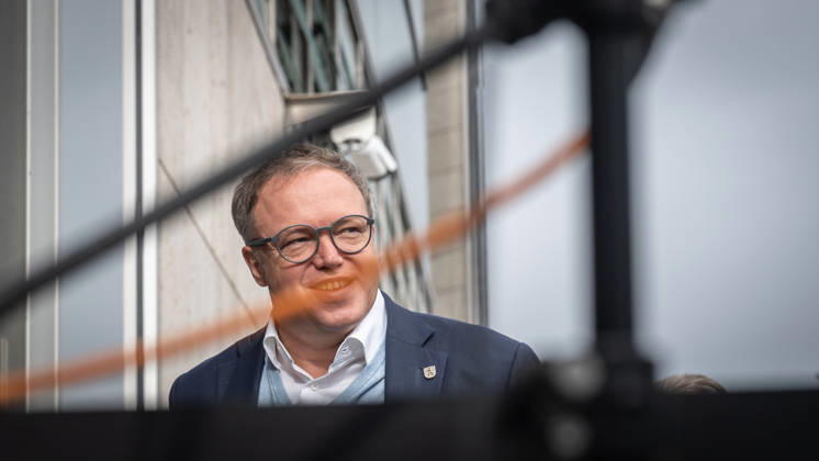 Mario Voigt, Minister-President of Thuringia, upon his arrival at the CDU Germany Executive Committee Retreat in Berlin, October 2026, Berlin, Berlin, Germany, Konrad Adenauer House
