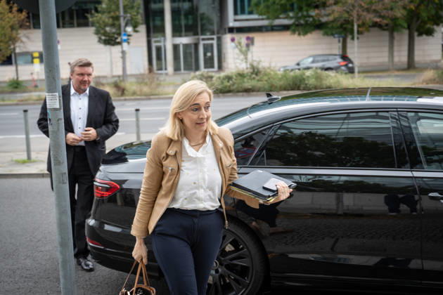 Nina Warken, Federal Minister for Special Assignments, Minister of the Federal Chancellery; CDU of Germany Executive Committee Retreat in Berlin, October 2026, Berlin, Berlin, Germany, Konrad Adenauer House