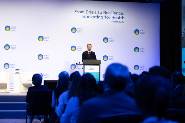 World Health Summit 2026, Berlin, Germany, on October 11, 2026. Ukrainian Health Minister Viktor Lyashko will deliver a keynote address at the World Health Summit in Berlin.