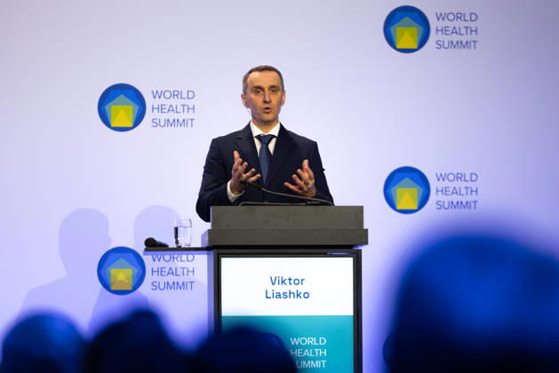 World Health Summit 2026, Berlin, Germany, on October 11, 2026. Ukrainian Health Minister Viktor Lyashko will deliver a keynote address at the World Health Summit in Berlin.