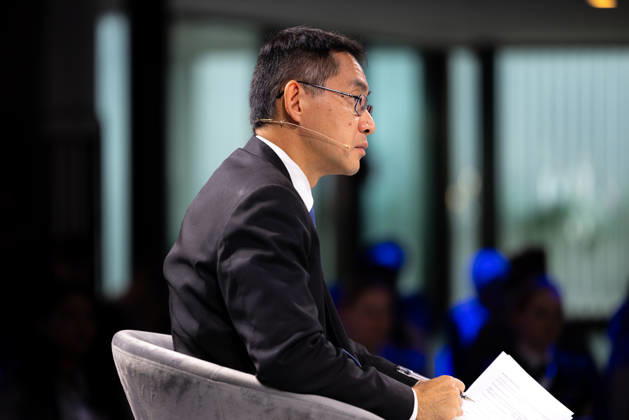 World Health Summit 2026, Berlin, Germany, on October 11, 2026. Prof. Dr. Teo Yik Ying, Dean of the Saw Swee Hock School of Public Health and Vice President of the National University of Singapore, during the panel discussion on