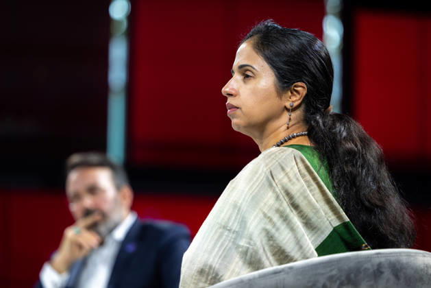 World Health Summit 2026, Berlin, Germany, on October 11, 2026 Dr. Poonam Dhavan, Director of the Health and Migration Division at the International Organization for Migration (IOM), during the panel discussion on Health in Times of