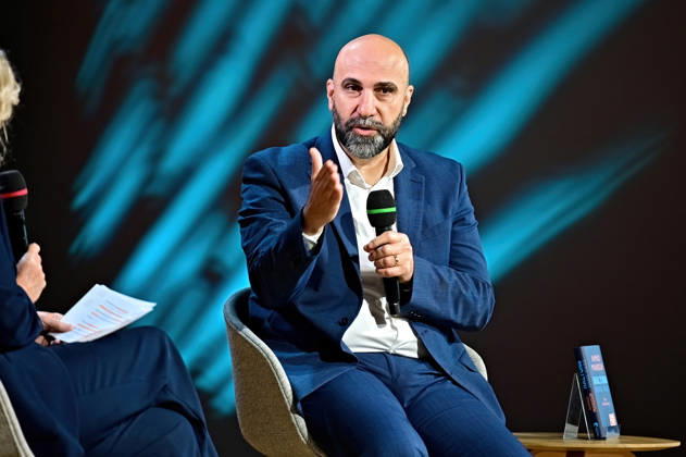 Frankfurt Book Fair 2026: Author Ahmad Mansour on October 11, 2026, at the Frankfurt Book Fair 20261011MWI155830