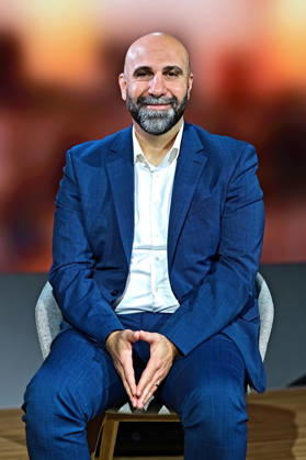 Frankfurt Book Fair 2026: Author Ahmad Mansour on October 11, 2026, at the Frankfurt Book Fair 20261011MWI155859