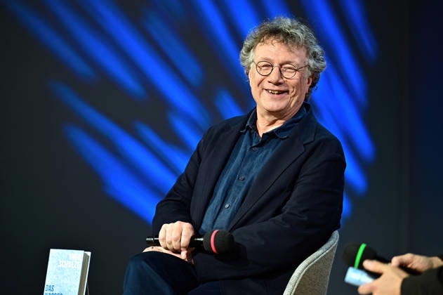 Frankfurt Book Fair 2026: Author Ingo Schulze on October 11, 2026, at the Frankfurt Book Fair 20261011MWI156124