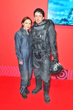 Frankfurt Book Fair 2026: Actor Maximilian Mundt and actress Emma Nova (Emma Drogunova) on October 11, 2026, at the Frankfurt Book Fair 20261011MWI156335