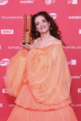 Opus Klassik 2026, Winner Shira Patchornik, Winner of the Opus Klassik 2026, Konzerthaus Berlin, Berlin, Date: October 11, 2026 Copyright: xEventpress Kratschx