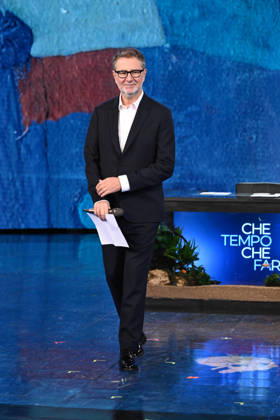 IPA89573715 - Milan, TV Show Che Tempo Che Fa - Nove. Pictured: Fabio Fazio Copyright: xTe-Cox xComi Terenghix IPA89573715