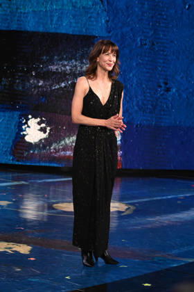 IPA89573741 - Milan, TV Show Che Tempo Che Fa - Nove. Pictured: Sophie Marceau Copyright: xTe-Cox xComi Terenghix IPA89573741