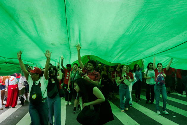 October 11, 2026, SoÂ£O Paulo, SoÂ£O Paulo, Brazil: ManifestaoÂßoÂ£o em apoio ao Presidente da RepoÂºblica do Brasil, Lula da Silva, em SoÂ£o Paulo. SoÂ£O Paulo Brazil - ZUMAb296 20261011_zip_b296_006 Copyright: xHumbertoxBispox