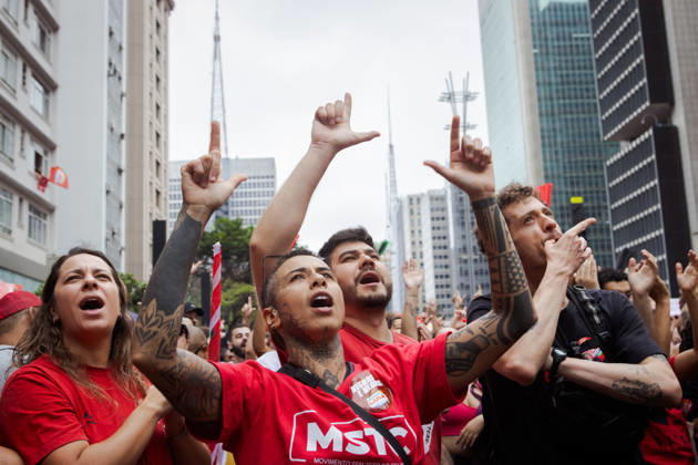 October 11, 2026, SoÂ£O Paulo, SoÂ£O Paulo, Brazil: ManifestaoÂßoÂ£o em apoio ao Presidente da RepoÂºblica do Brasil, Lula da Silva, em SoÂ£o Paulo. SoÂ£O Paulo Brazil - ZUMAb296 20261011_zip_b296_010 Copyright: xHumbertoxBispox