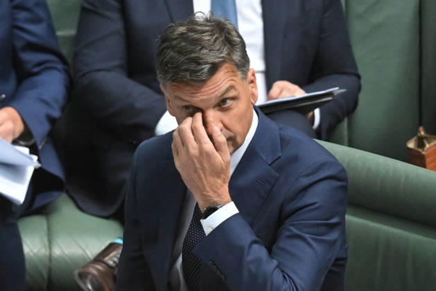 QUESTION TIME, Leader of the Opposition Angus Taylor during Question Time in the House of Representatives at Parliament House in Canberra, Monday, October 12, 2026. ( NO ARCHIVING CANBERRA AUSTRALIAN CAPITAL TERRITORY Australia  Copyright: xMICKxTSIKASx 20261012122495854789