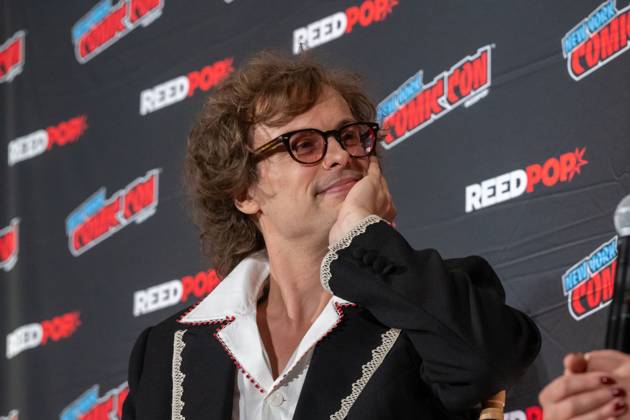 October 11, 2026, New York, New York, United States: Matthew Gray Gubler speaks at a panel discussion for CBS s new crime-solving drama EINSTEIN!.during New York Comic Con 2026 at The Jacob K. Javits Convention Center on October 11, 2026 in New York City. New York United States - ZUMAs197 20261011_aaa_s197_399 Copyright: xRonxAdarx