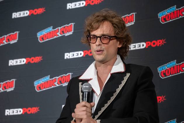October 11, 2026, New York, New York, United States: Matthew Gray Gubler speaks at a panel discussion for CBS s new crime-solving drama EINSTEIN!.during New York Comic Con 2026 at The Jacob K. Javits Convention Center on October 11, 2026 in New York City. New York United States - ZUMAs197 20261011_aaa_s197_376 Copyright: xRonxAdarx