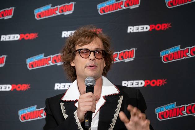 October 11, 2026, New York, New York, United States: Matthew Gray Gubler speaks at a panel discussion for CBS s new crime-solving drama EINSTEIN!.during New York Comic Con 2026 at The Jacob K. Javits Convention Center on October 11, 2026 in New York City. New York United States - ZUMAs197 20261011_aaa_s197_426 Copyright: xRonxAdarx