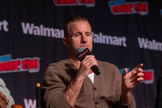 October 11, 2026, New York, New York, United States: Scott Caan speaks at a panel discussion for CBS new series NCIS: NEW YORK.during New York Comic Con 2026 at The Jacob K. Javits Convention Center on October 11, 2026 in New York City. New York United States - ZUMAs197 20261011_aaa_s197_443 Copyright: xRonxAdarx