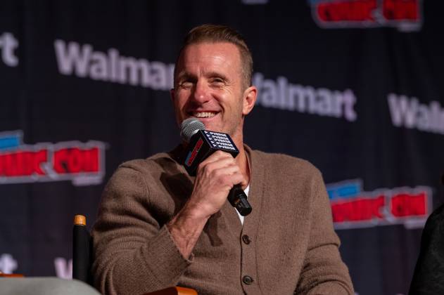 October 11, 2026, New York, New York, United States: Scott Caan speaks at a panel discussion for CBS new series NCIS: NEW YORK.during New York Comic Con 2026 at The Jacob K. Javits Convention Center on October 11, 2026 in New York City. New York United States - ZUMAs197 20261011_aaa_s197_444 Copyright: xRonxAdarx