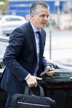Thorsten Frei upon arrival at the Executive Committee retreat at the Konrad Adenauer House in Berlin, October 11, 2026 Foto:xB.xElmenthalerx xFuturexImagex praesidiumsklausur_6011