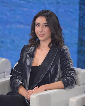 Photo by Mario Romano, IPP Milan, October 11, 2026. TV show *Che Tempo Che Fa*. Pictured: journalist Cecilia Sala. Italy Photo Press World. Copyright *Che Tempo Che Fa*