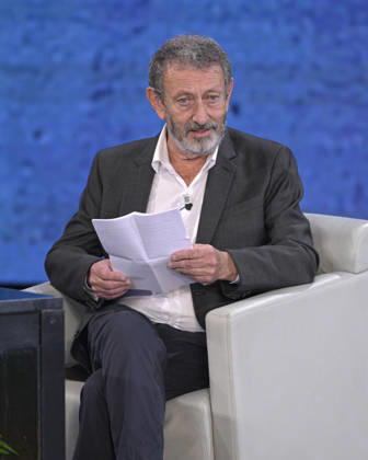 Photo by Mario Romano, IPP Milan, October 11, 2026. From the television show *Che Tempo Che Fa*. Pictured: Michele Serra. Italy Photo Press World. Copyright *Che Tempo Che Fa*