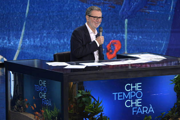 Photo by Mario Romano, IPP Milan, October 11, 2026. TV show *Che Tempo Che Fa*. Pictured: Fabio Fazio. Italy Photo Press World. Copyright *Che Tempo Che Fa*