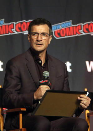 NEW YORK, NY- OCTOBER 11: Nathan Fillion pictured at The Rookie panel during New York Comic Con 2026 at Javits Center on October 11, 2026 in New York City. Copyright: xRWx
