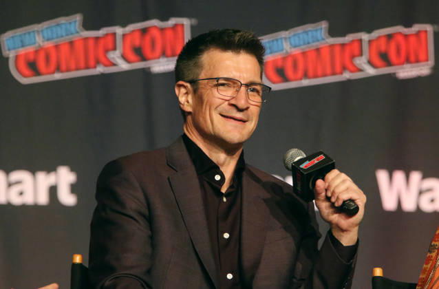NEW YORK, NY- OCTOBER 11: Nathan Fillion pictured at The Rookie panel during New York Comic Con 2026 at Javits Center on October 11, 2026 in New York City. Copyright: xRWx