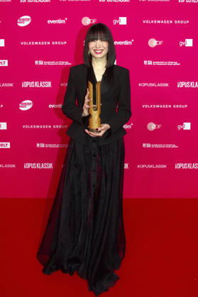 Alice Sara Ott at the 2026 Opus Klassik Awards ceremony at the Konzerthaus am Gendarmenmarkt in Berlin, October 11, 2026 Foto:xC.xBehringx xFuturexImagex opus_6108