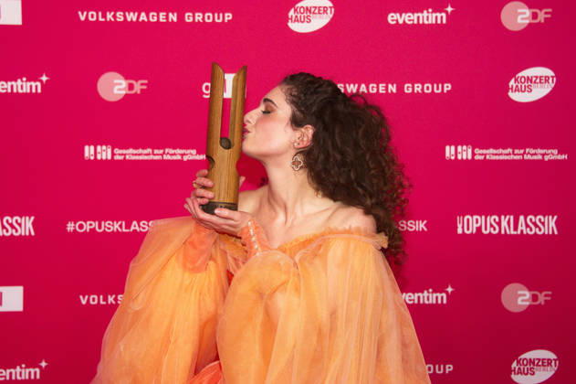Shira Patchornik at the 2026 Opus Klassik Awards ceremony at the Konzerthaus am Gendarmenmarkt in Berlin, October 11, 2026 Foto:xC.xBehringx xFuturexImagex opus_6112