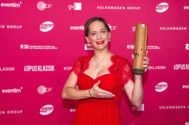 Anna Lucia Richter at the 2026 Opus Klassik Awards ceremony at the Konzerthaus am Gendarmenmarkt in Berlin, October 11, 2026 Foto:xC.xBehringx xFuturexImagex opus_6133
