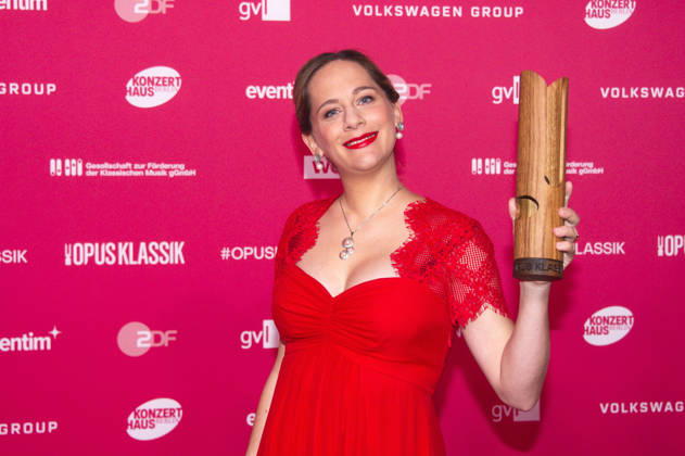 Anna Lucia Richter at the 2026 Opus Klassik Awards ceremony at the Konzerthaus am Gendarmenmarkt in Berlin, October 11, 2026 Foto:xC.xBehringx xFuturexImagex opus_6134