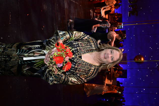 Kathy Kelly at the 18 Hope Gala 2026 at the Schauspielhaus Dresden, October 10, 2026 Copyright: xMatthiasxWehnertx
