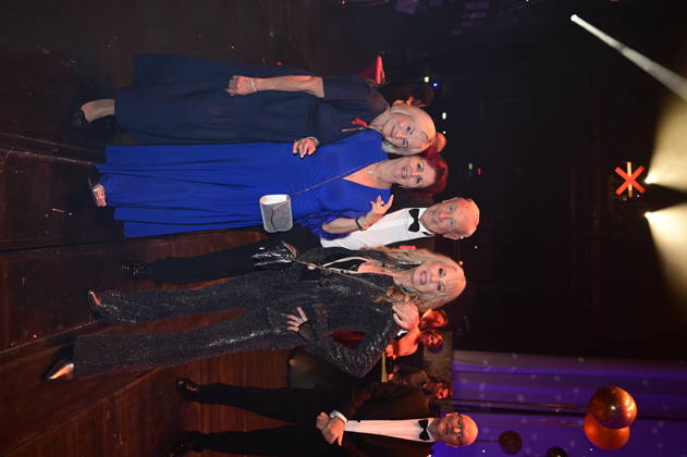 Angelika Geyer, Viola Klein, Eduard Geyer, and Petra Zieger at the 18th Hope Gala 2026 at the Schauspielhaus Dresden, October 10, 2026 Copyright: xMatthiasxWehnertx