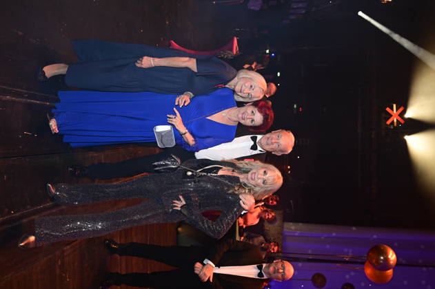 Angelika Geyer, Viola Klein, Eduard Geyer, and Petra Zieger at the 18th Hope Gala 2026 at the Schauspielhaus Dresden, October 10, 2026 Copyright: xMatthiasxWehnertx