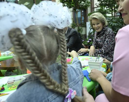 State Visit of King Philippe and Queen Mathilde to Kazakhstan (Day 2) ASTANA, KAZAKHSTAN - OCTOBER 12 : State Visit of King Philippe and Queen Mathilde to Kazakhstan (Day 2) : - Visit of the National center fot children s rehabilitation, on October 12, 2026 in Astana, Kazakhstan, 12 10 2026 Astana Kazakhstan  Copyright: xDidierxLebrunx