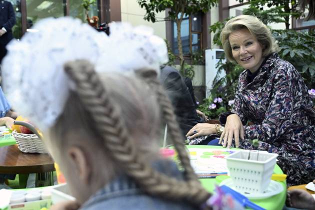 State Visit of King Philippe and Queen Mathilde to Kazakhstan (Day 2) ASTANA, KAZAKHSTAN - OCTOBER 12 : State Visit of King Philippe and Queen Mathilde to Kazakhstan (Day 2) : - Visit of the National center fot children s rehabilitation, on October 12, 2026 in Astana, Kazakhstan, 12 10 2026 Astana Kazakhstan  Copyright: xDidierxLebrunx
