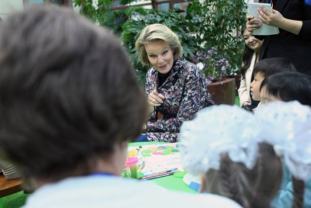 State Visit of King Philippe and Queen Mathilde to Kazakhstan (Day 2) ASTANA, KAZAKHSTAN - OCTOBER 12 : State Visit of King Philippe and Queen Mathilde to Kazakhstan (Day 2) : - Visit of the National center fot children s rehabilitation on October 12, 2026 in Astana, Kazakhstan, 12 10 2026 Astana Kazakhstan  Copyright: xDidierxLebrunx